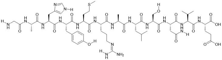 Glykoprotein IIb-fragment (656-667)